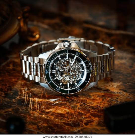 Luxury Automatic Skeleton Watch – Premium Stainless Steel Men’s Wristwatch